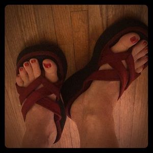 Vintage Mia platform sandals